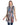 Multicolor Mink Sections vest