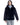 Chaqueta de lana y piel de oveja con capucha
