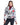 Chaqueta de motociclista estampada