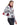 Chaqueta de motociclista estampada