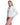 Chaqueta de cuero con detalle floral