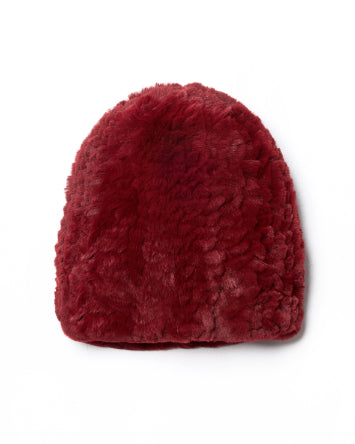 Gorro de conejo Rex de punto
