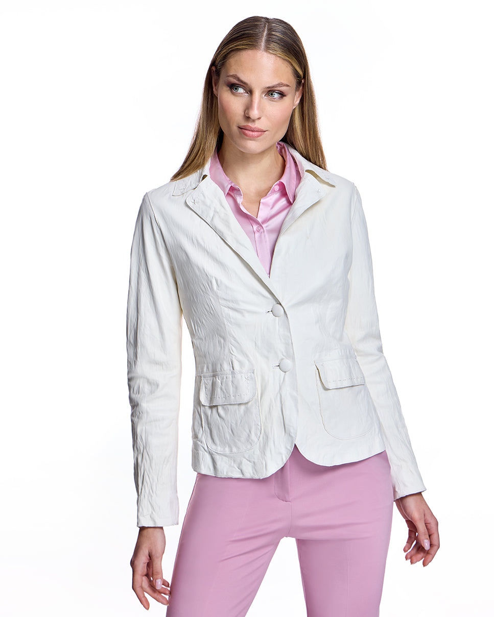 Blazer de cuero