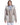 Chaqueta de mezcla de lana con ribete mongol